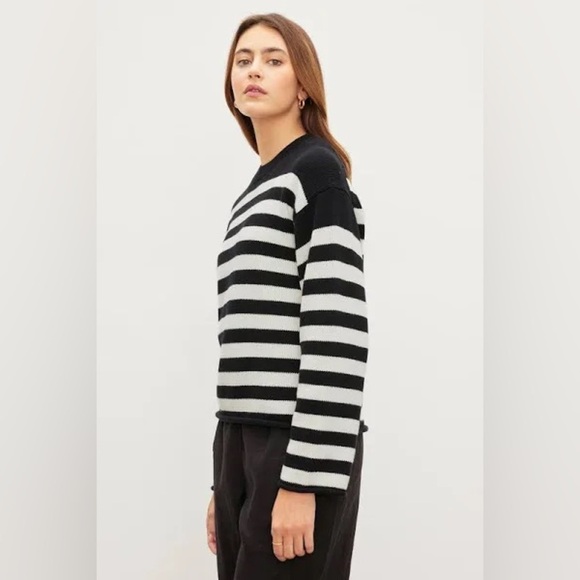 Velvet by Graham & Spencer Lex Cotton Cashmere Sweater - Picture 10 of 11